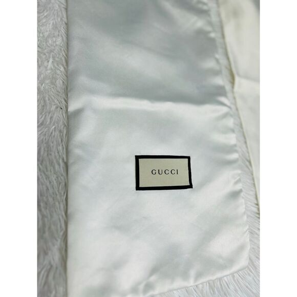Gucci Lot/2 White Dust Bags Size 17.5x8 - Picture 3 of 7